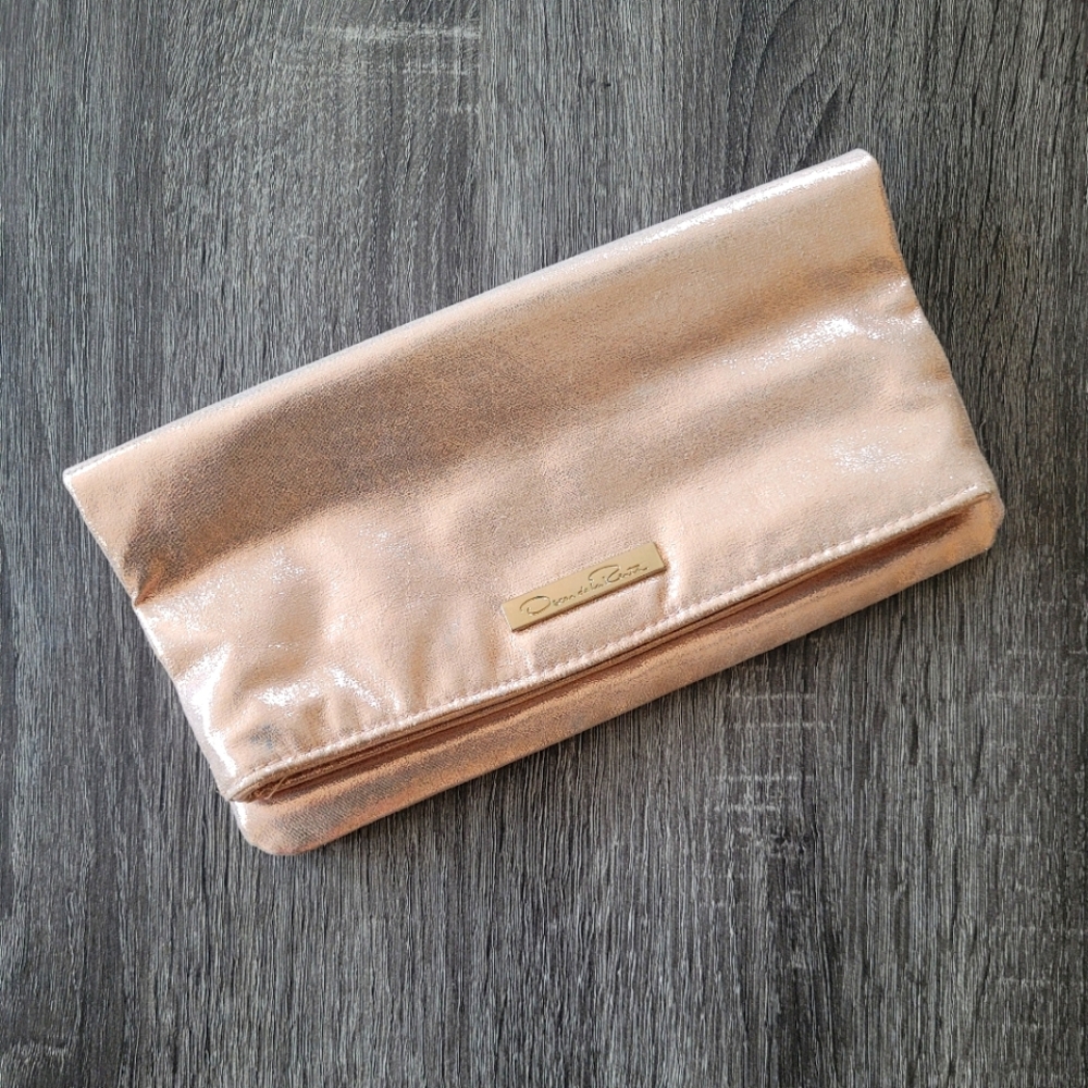 Oscar de la Renta Shimmer Clutch